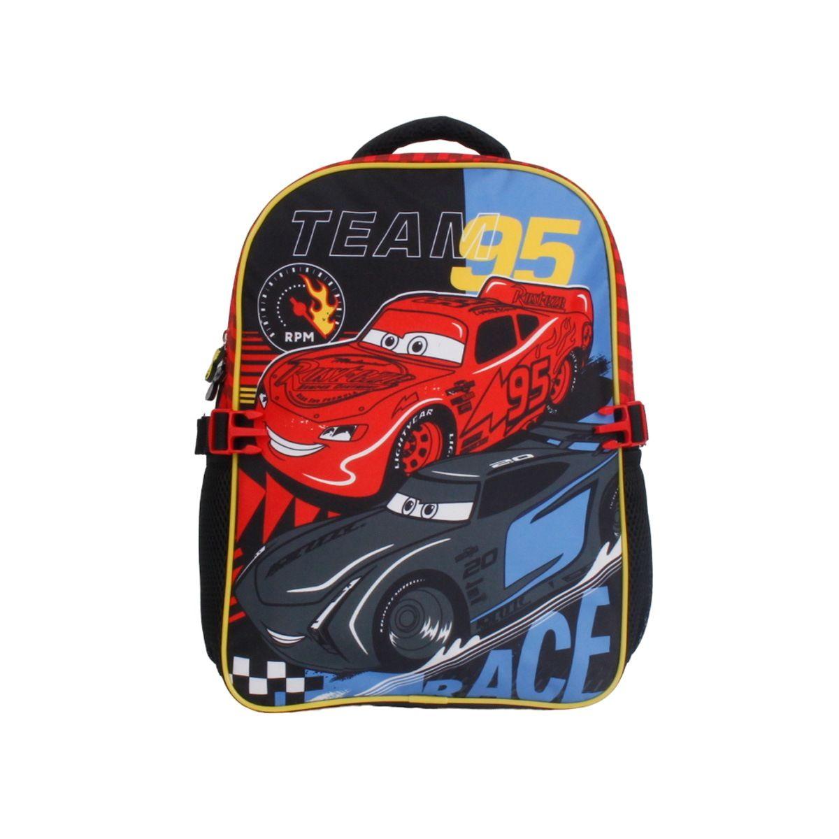 MOCHILA CON LONCHERA CARS-1