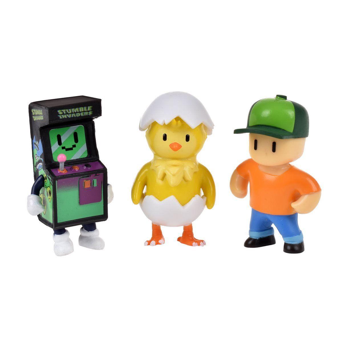PACK 3 FIGURAS 5 CMS STUMBLE GUYS - HATCHLING-0