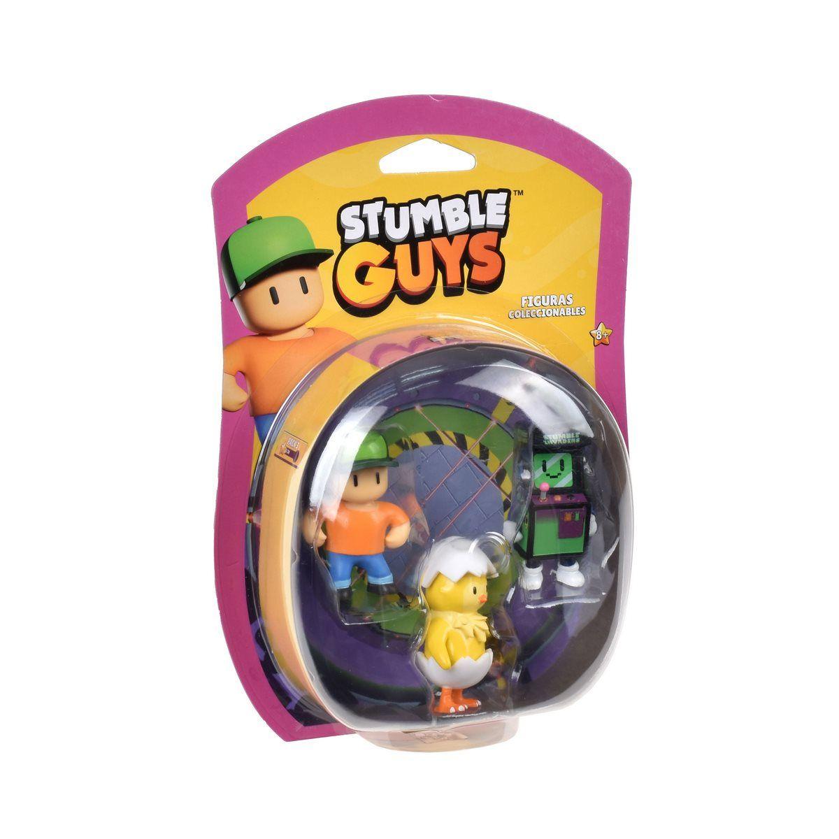PACK 3 FIGURAS 5 CMS STUMBLE GUYS - HATCHLING-1