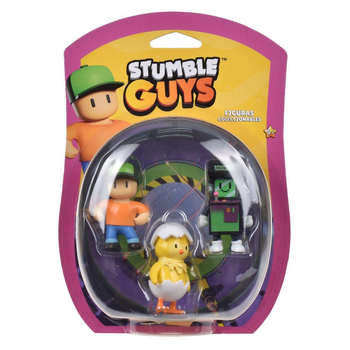 PACK 3 FIGURAS 5 CMS STUMBLE GUYS - HATCHLING-2