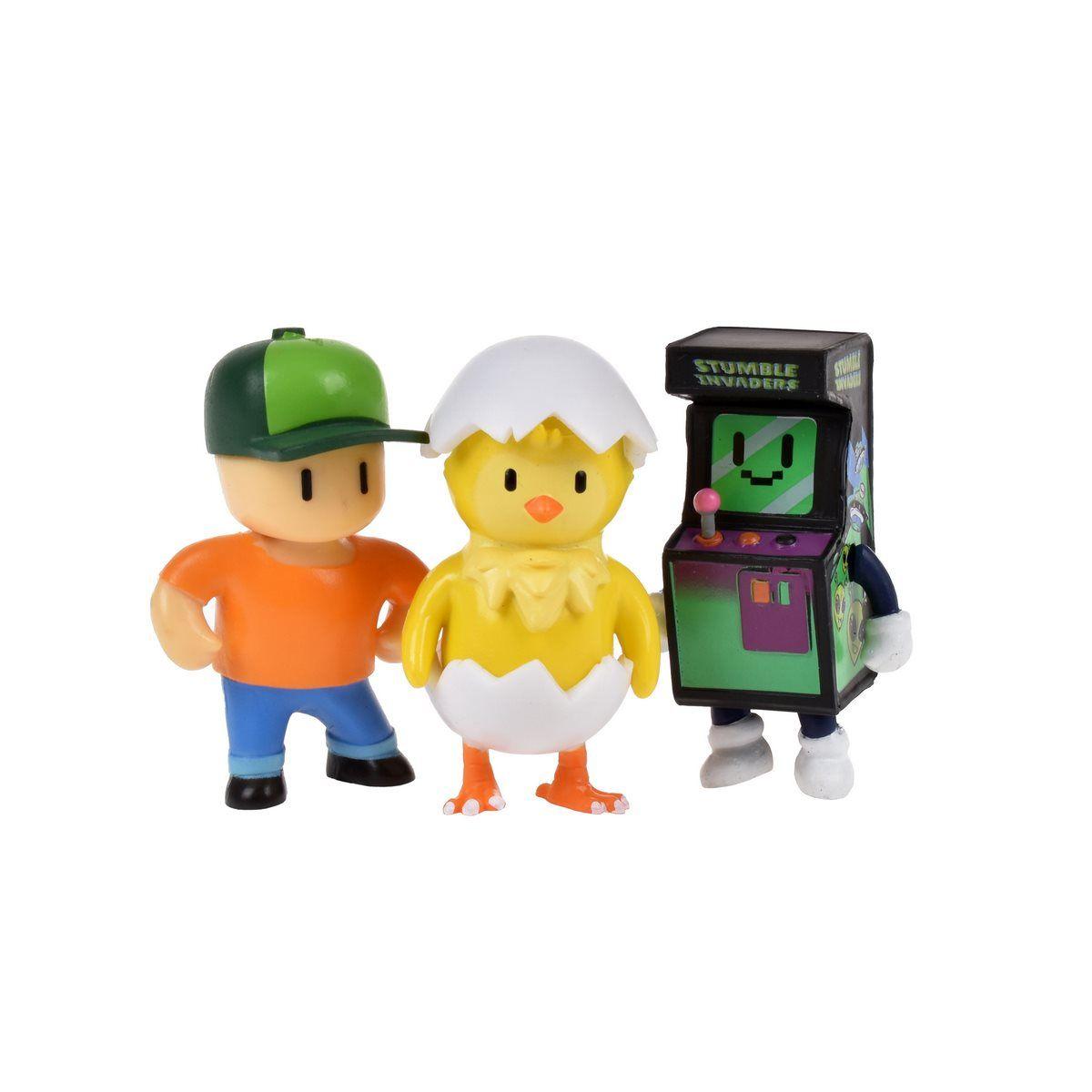 PACK 3 FIGURAS 5 CMS STUMBLE GUYS - HATCHLING-3