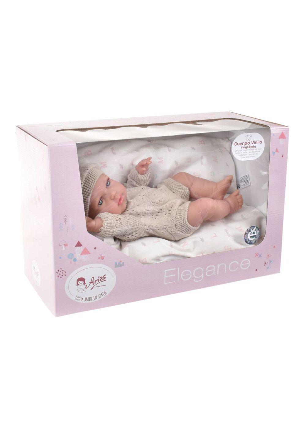 Muñeca Elegance Natal Beige Con Cojin 30 Cm Arias-0