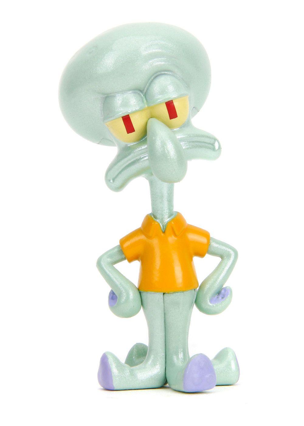 Figura Nickelodeon Metal 9 Cm Bob Esponja - Calamardo-1