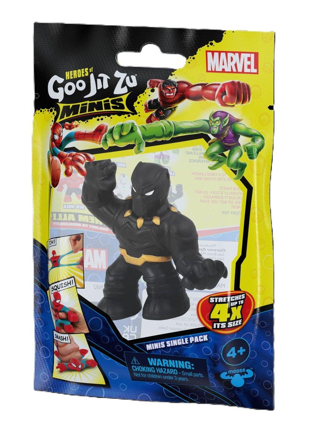 Heroe De Goo Jit Zu Marvel Minis Singles - Black Panther-2