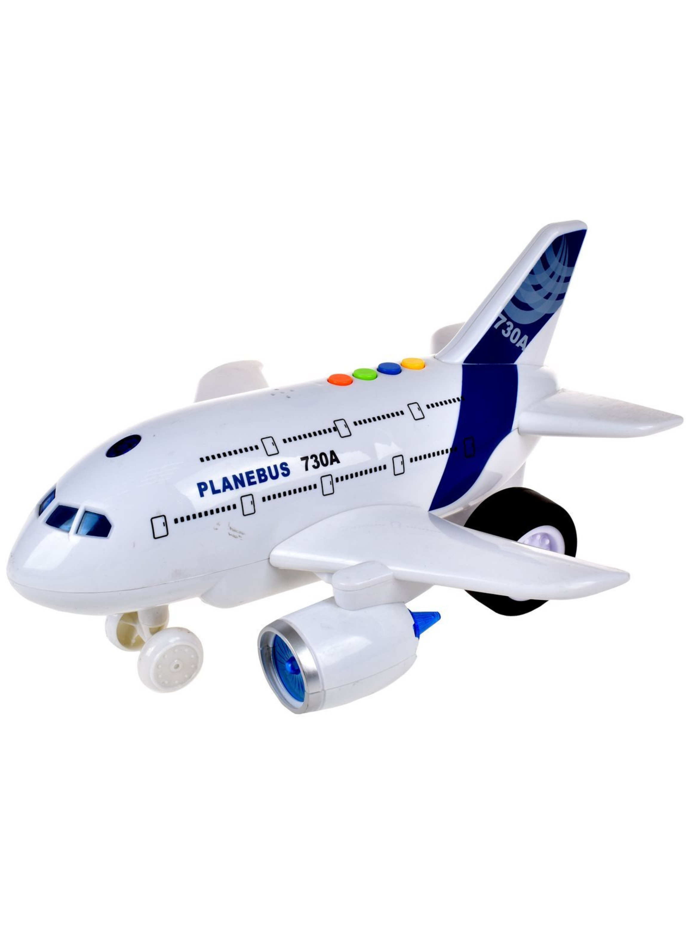 Avión Fricción Con Luces Y Sonidos-0