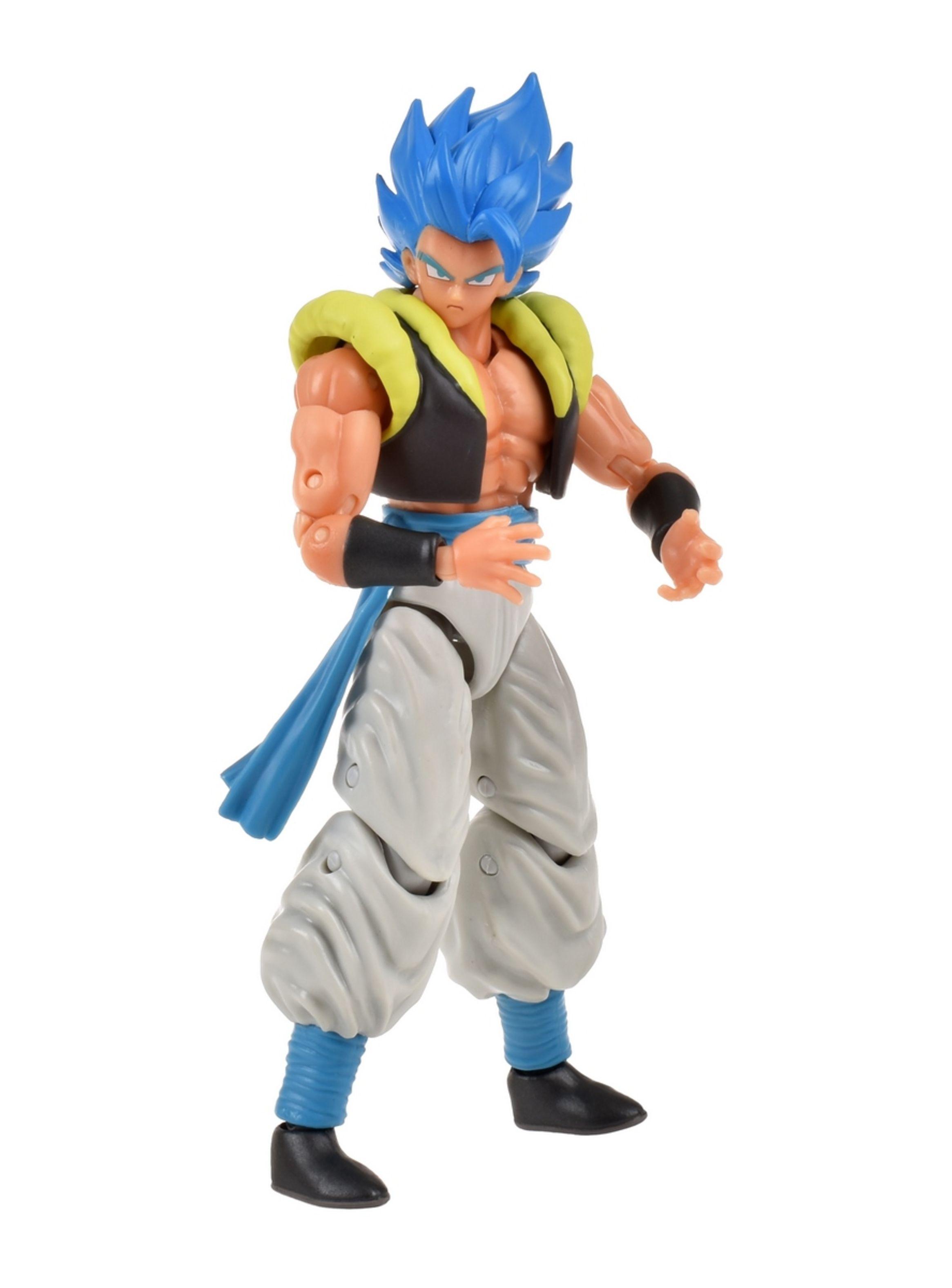 Figura 17 cm dragon ball z bandai - super saiyan blue gogeta-5