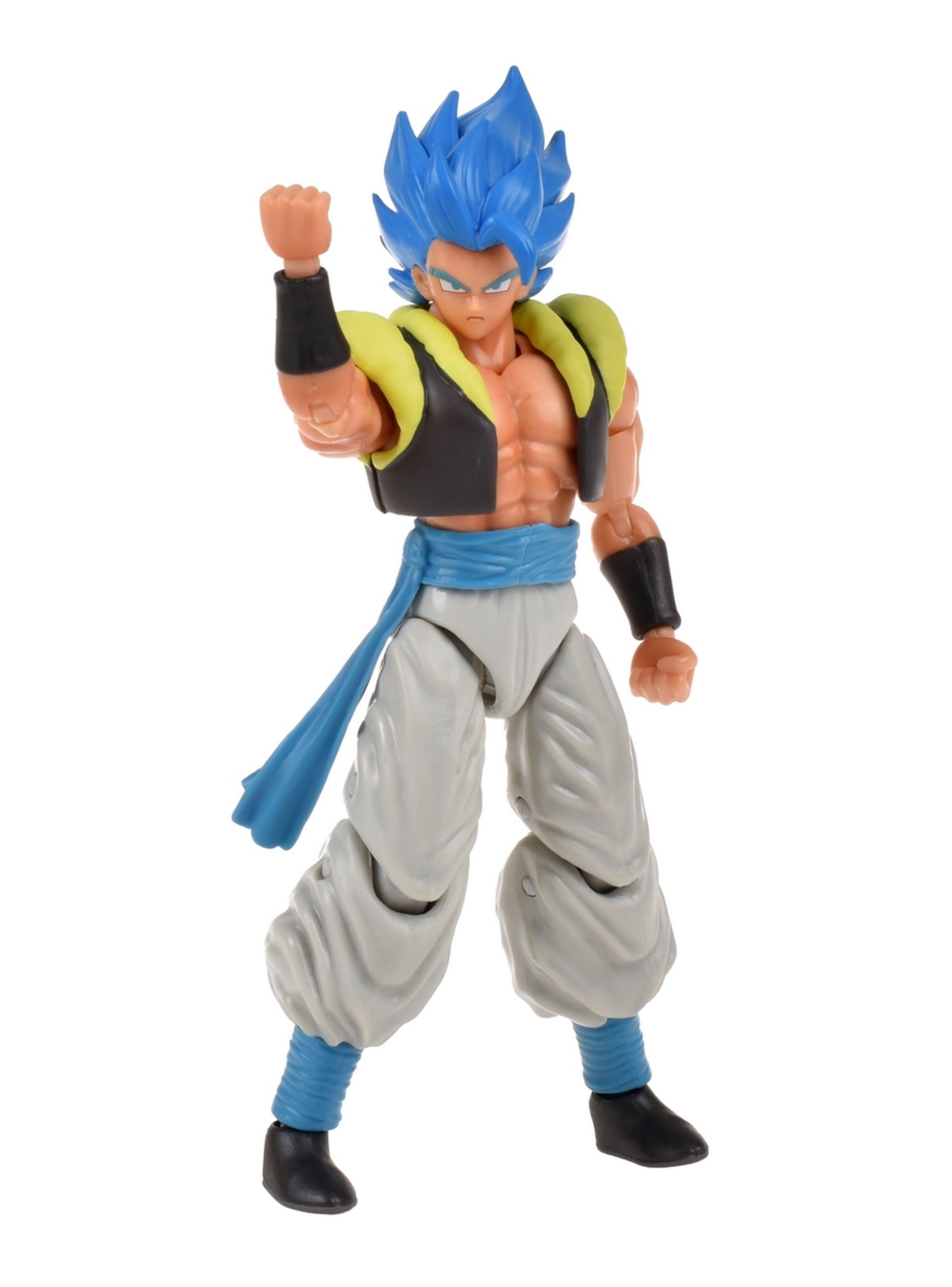 Figura 17 cm dragon ball z bandai - super saiyan blue gogeta-6