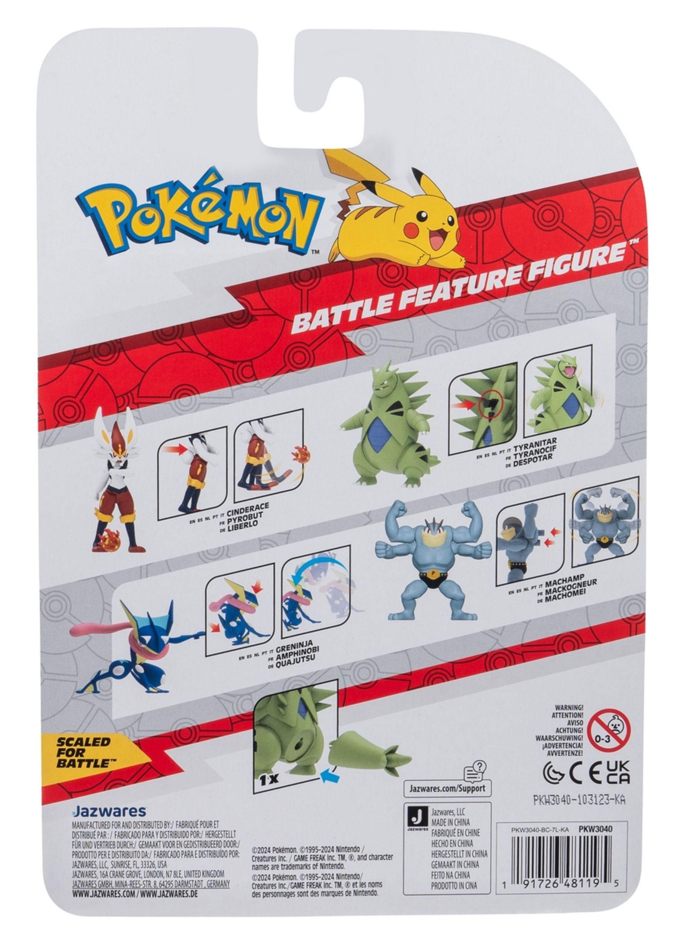 Pack figura 11 cm pokémon - tyranitar-3