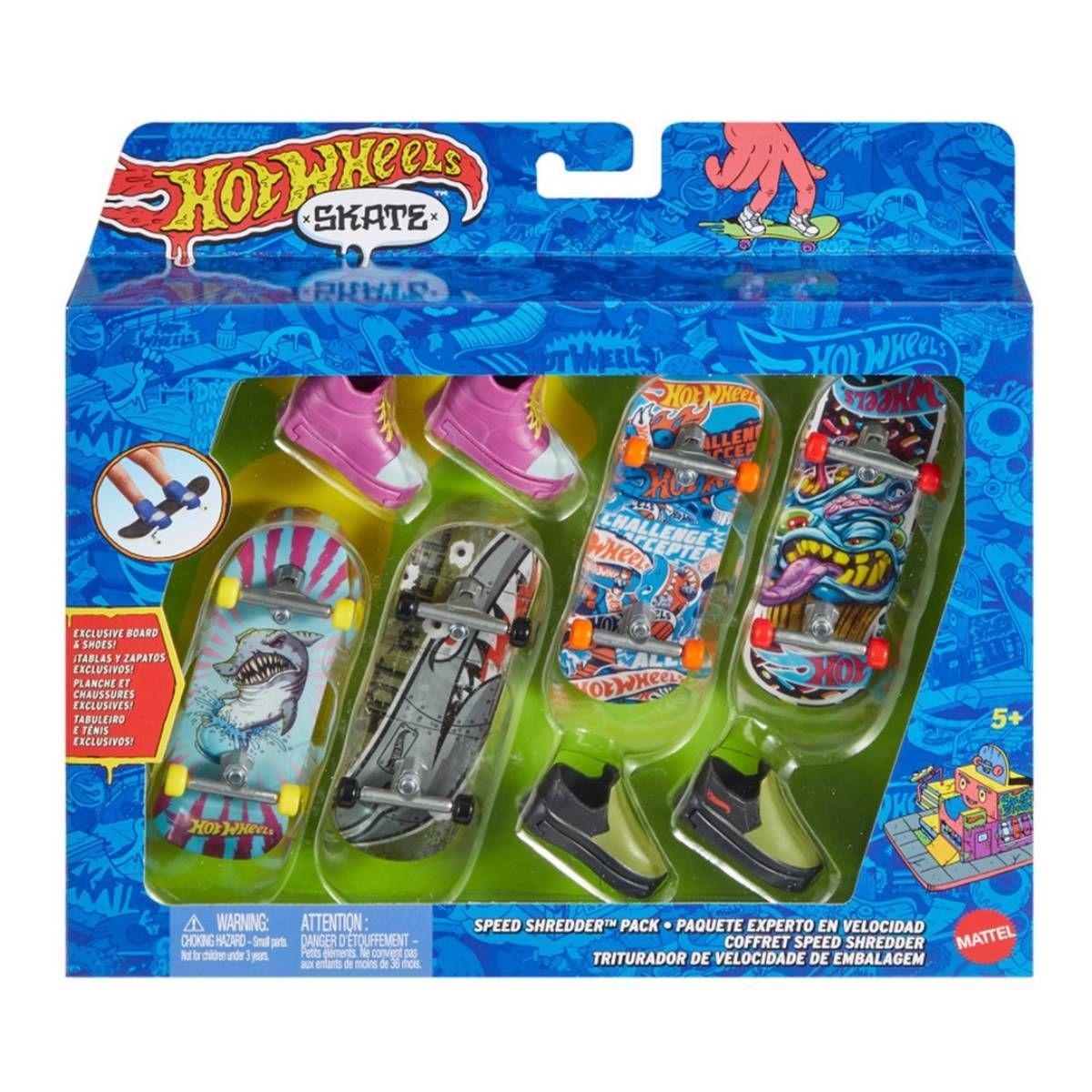 HOT WHEELS SKATE PACK DE PATINETAS - EXPERTO EN VELOCIDAD-3