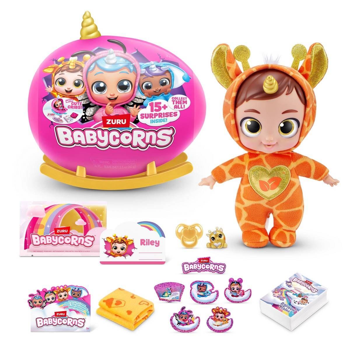 ESFERA SORPRESA PELUCHE BABYCORNS ZURU - DORADO-2