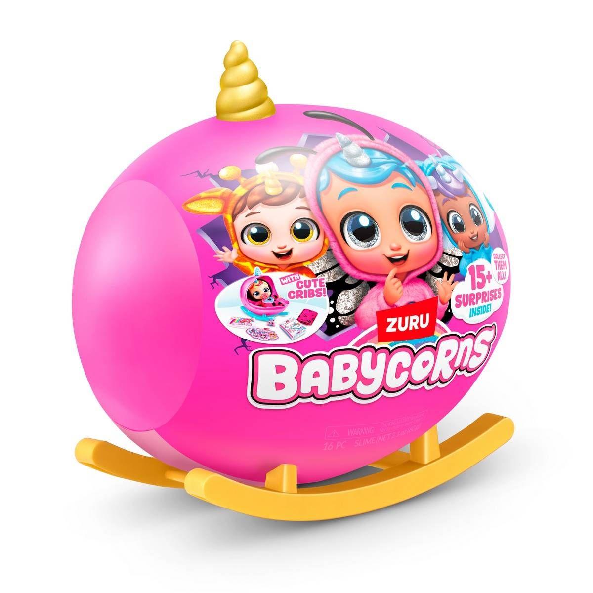 ESFERA SORPRESA PELUCHE BABYCORNS ZURU - DORADO-3