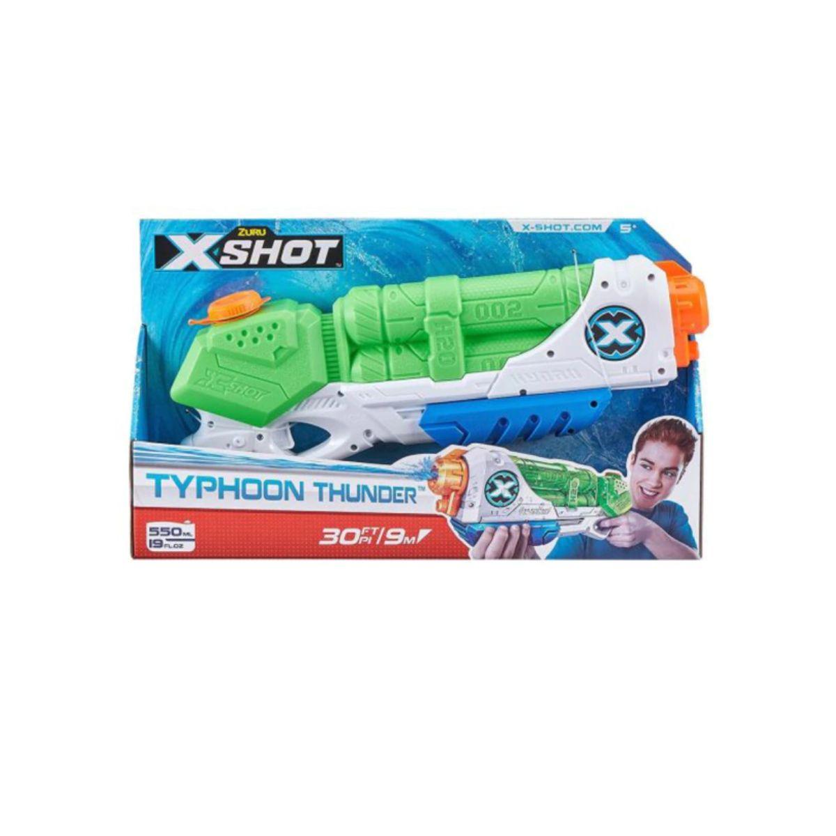 Lanza Agua De 550ml Typhoon Thunder X-shot-7