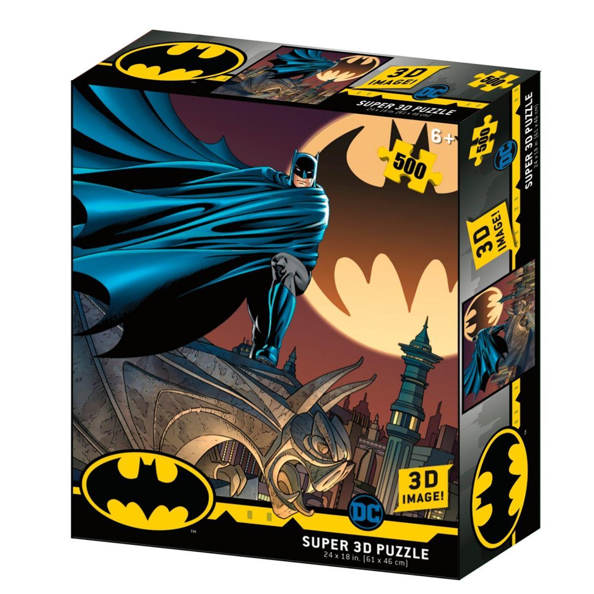 Puzzle 3d De 500 Piezas - Señal De Batman-0