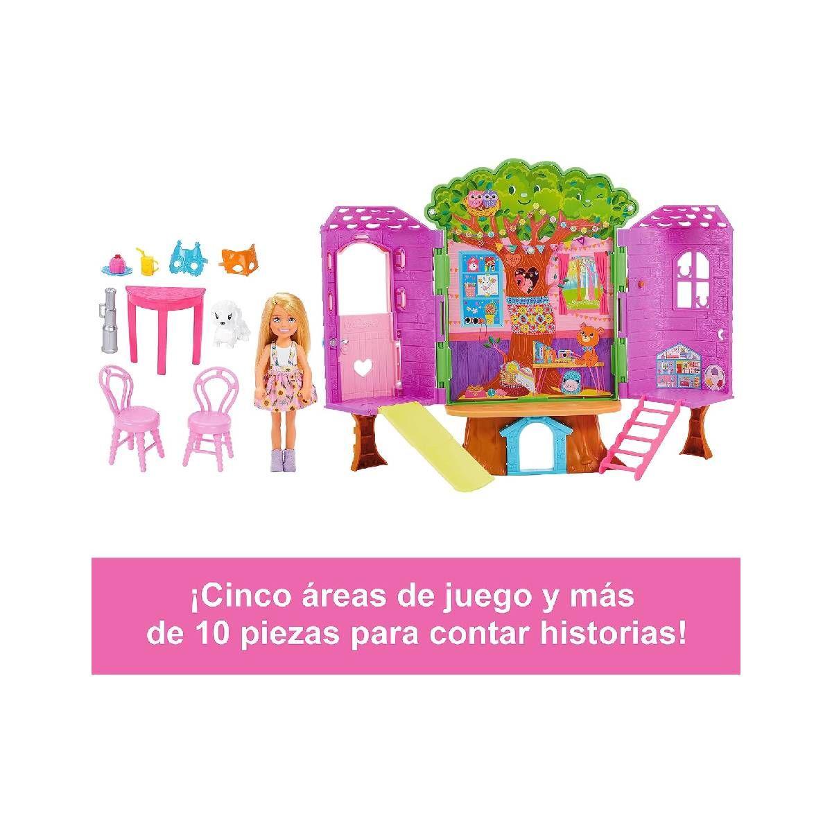 Barbie Chelsea Casa Del Árbol-2