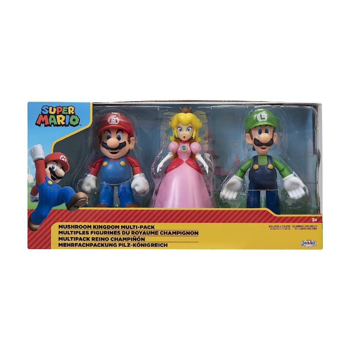 Pack Figura Super Mario Mushroom Kingdom X 9Cm-6