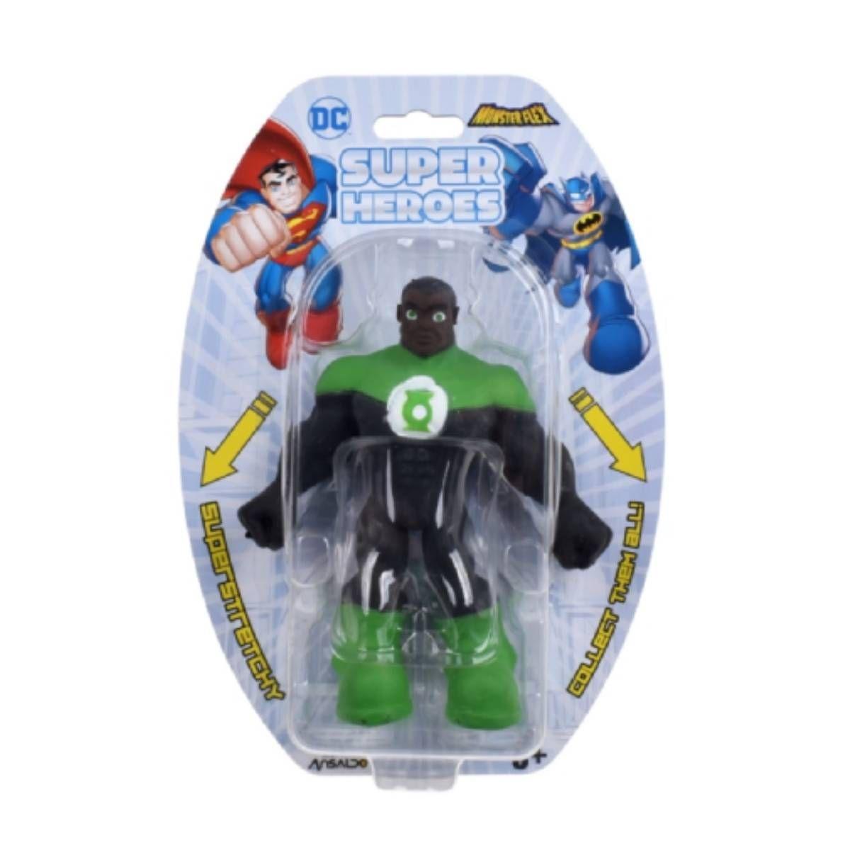 Linterna Verde Figura Strech Elastica Monster Flex De 14 Cms-2