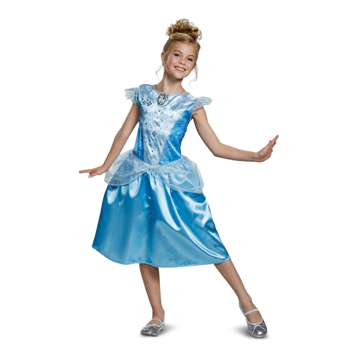 Disfraz Princesas Básico - Cenicienta Intek - Talla M (7-9)-0