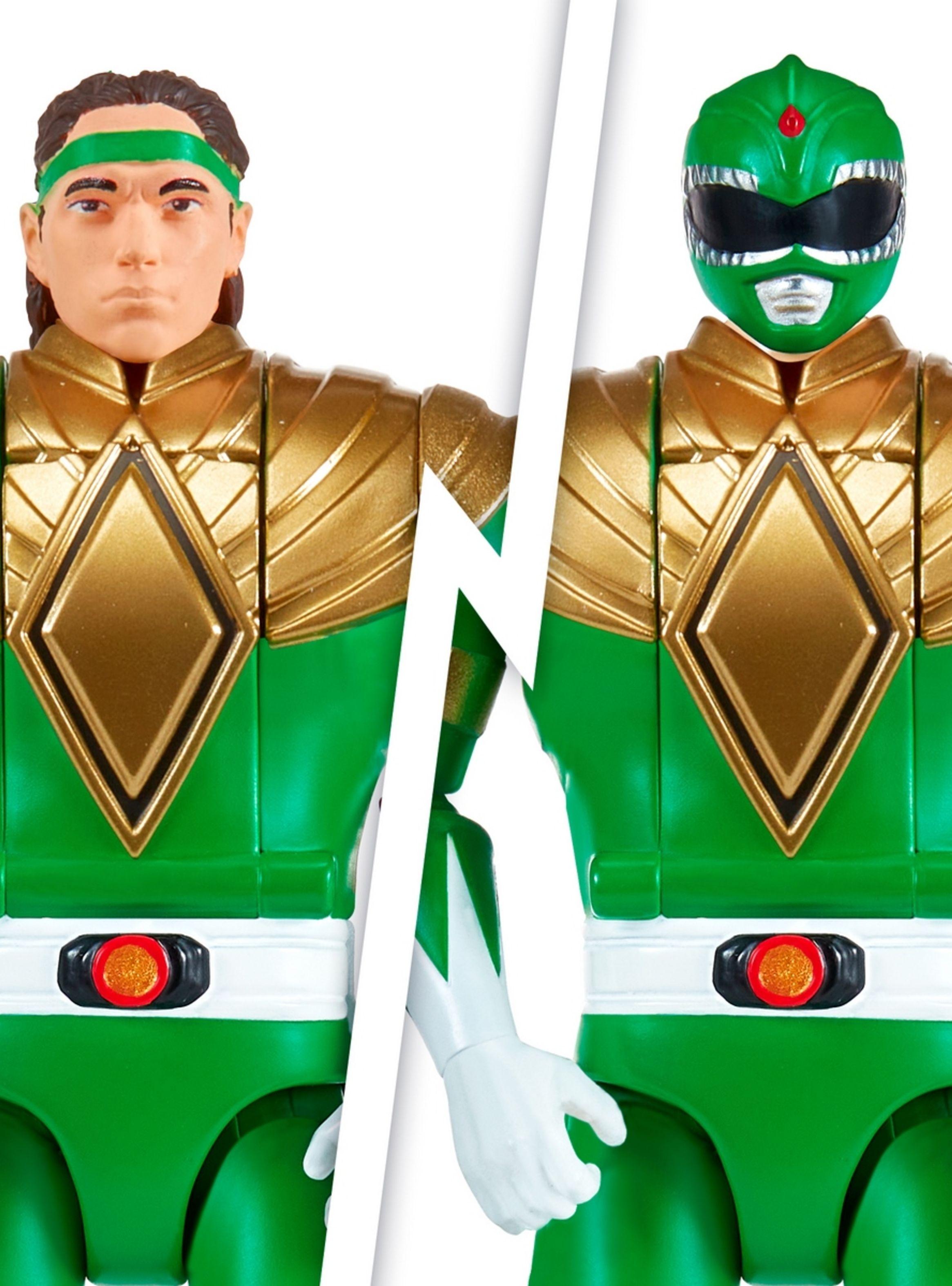 Power Rangers Figura Gira Cabeza - Green Ranger-5