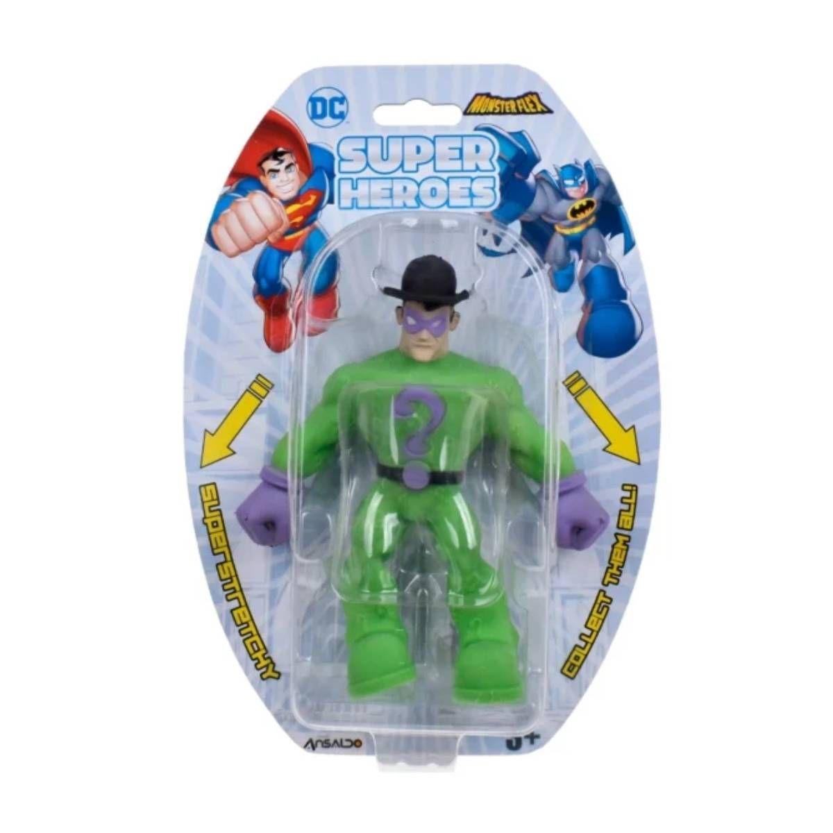 The Riddler Figura Strech Elastica Monster Flex De 14 Cms-2