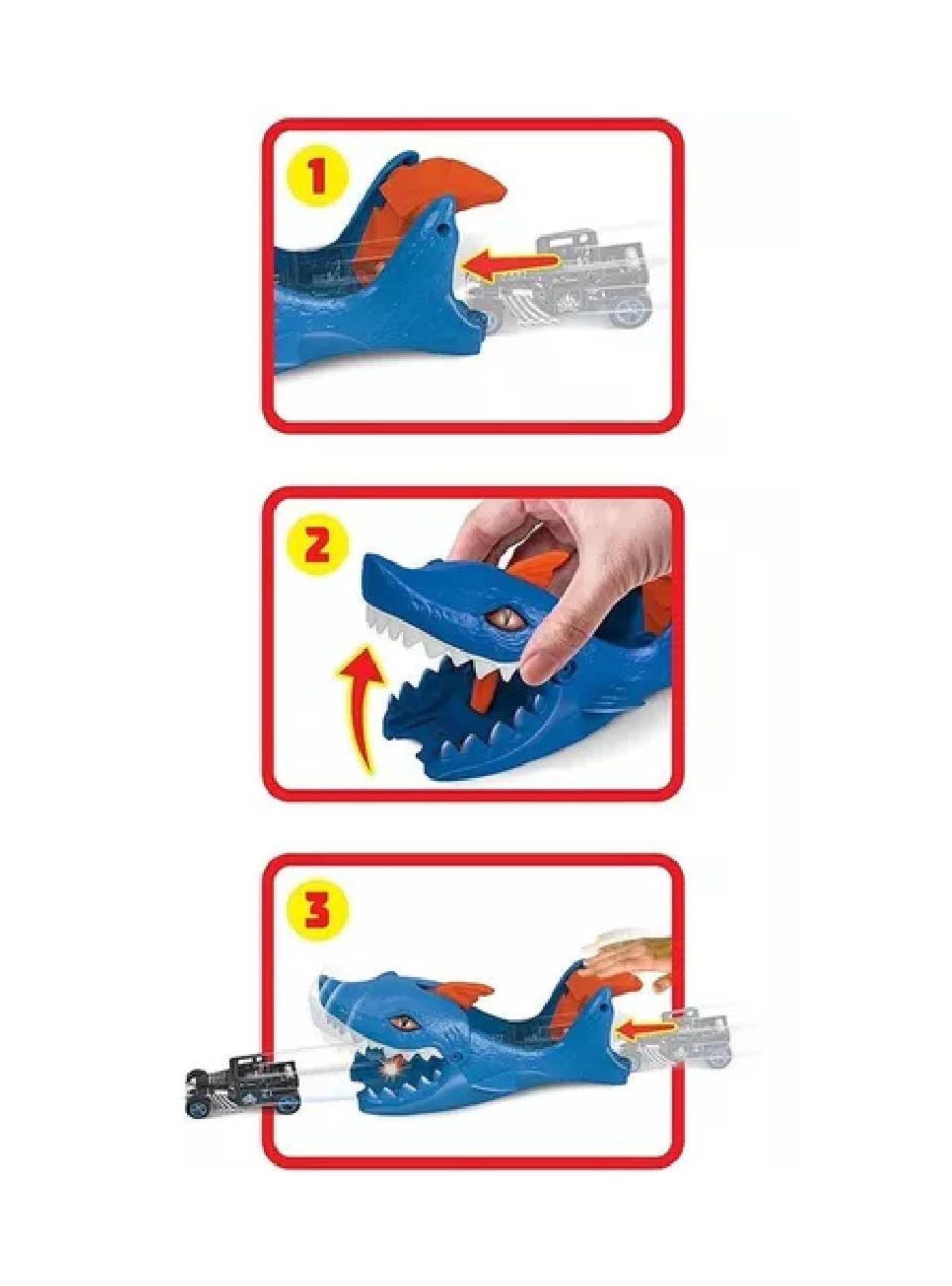 Hot Wheels Lanzasores Nemesis Mattel - Shark Launcher-2