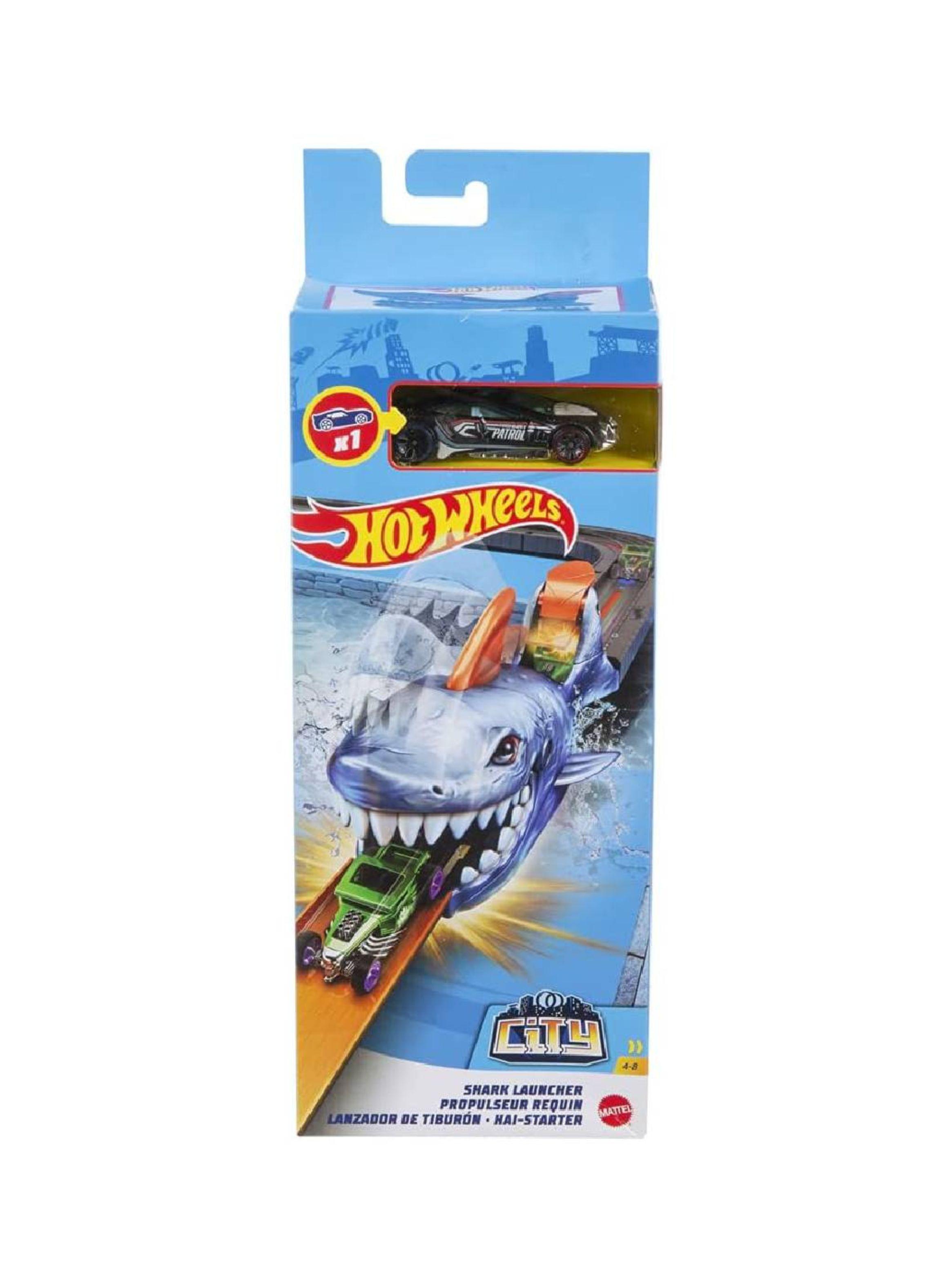 Hot Wheels Lanzasores Nemesis Mattel - Shark Launcher-3
