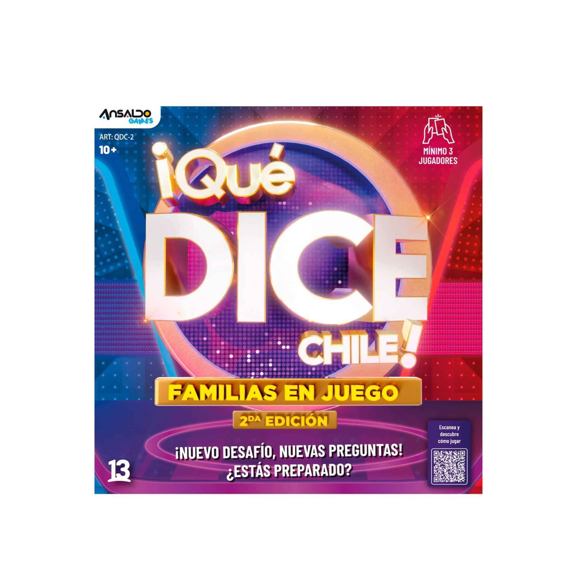 JUEGO DE MESA QUE DICE CHILE FAMILIAS EN JUEGO-0