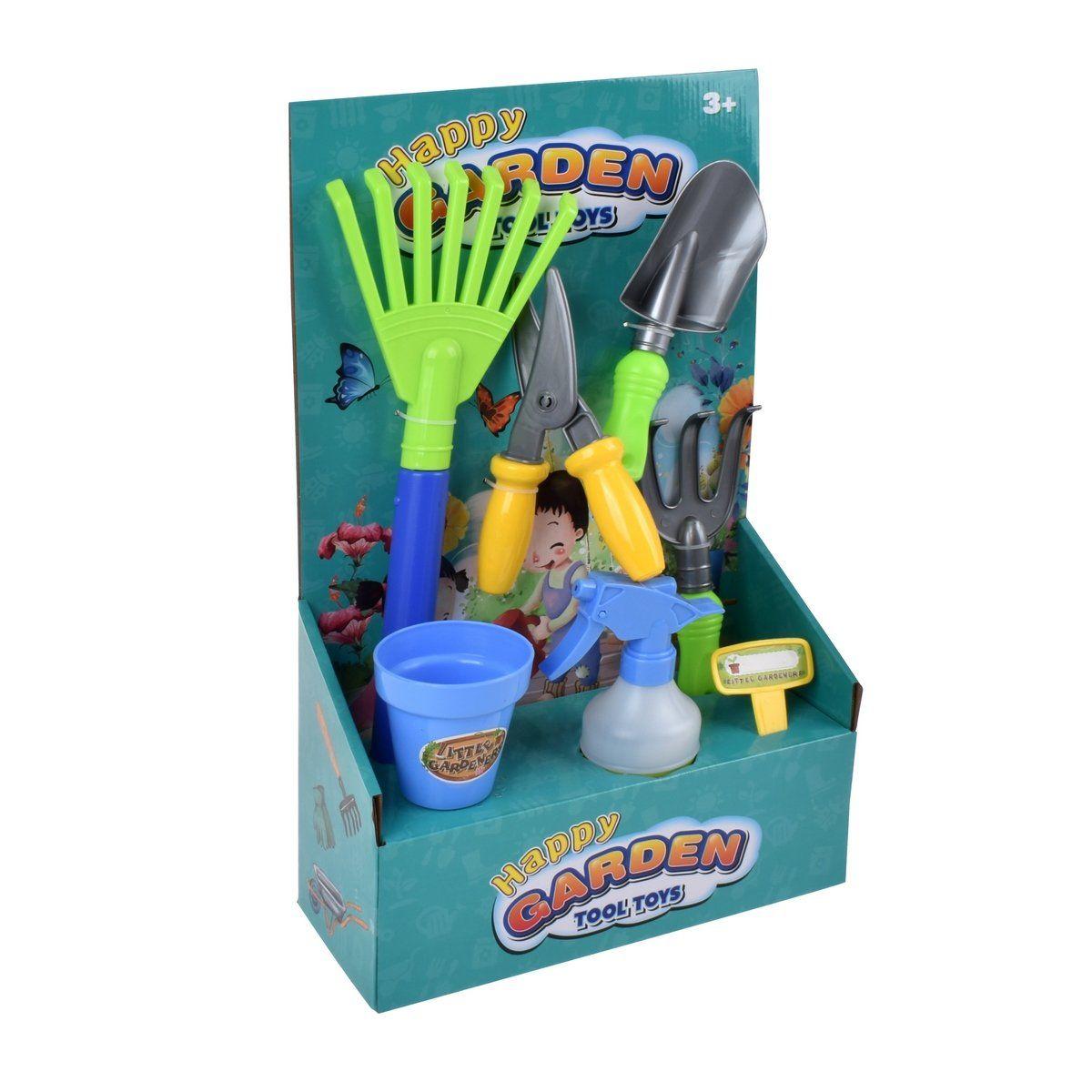 Set de jardinería Ansaldo 7 piezas para niños-2
