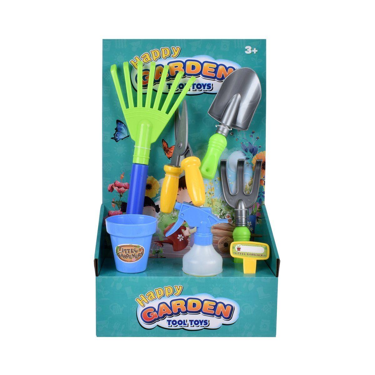 Set de jardinería Ansaldo 7 piezas para niños-3