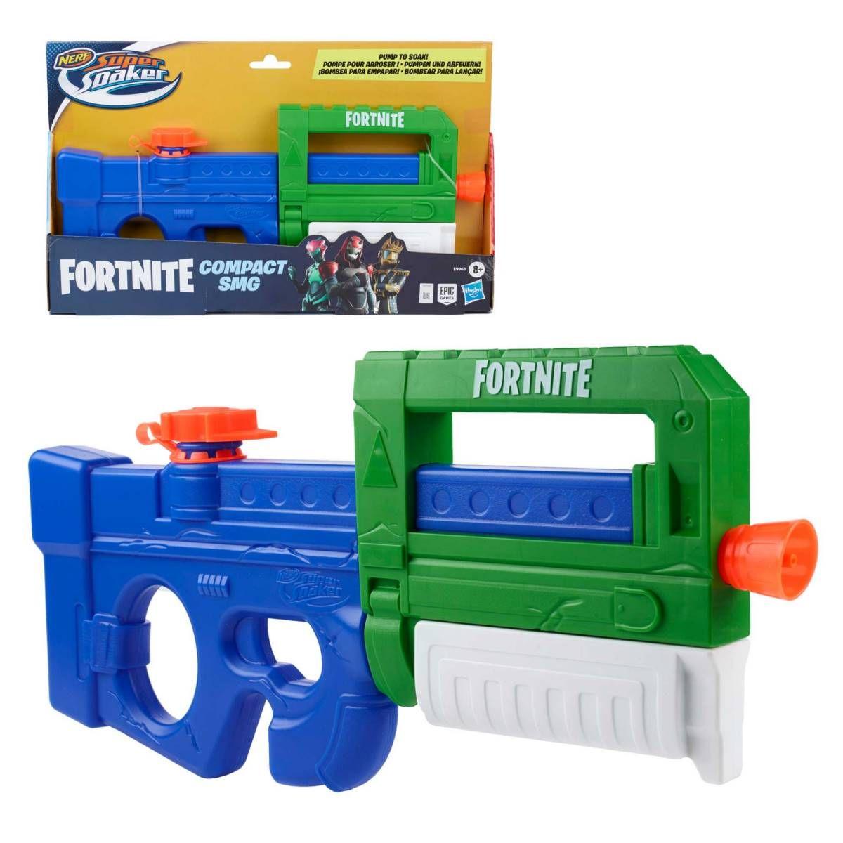 Nerf Supersoaker Fortnite Compact Smg Hasbro-0