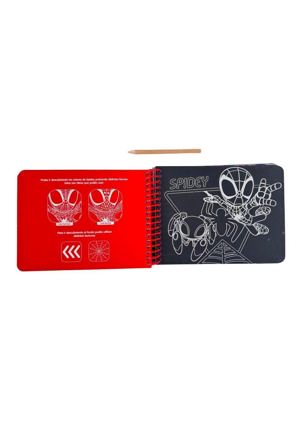 Libro con Actividades para Raspar con Lápiz – Spiderman-2