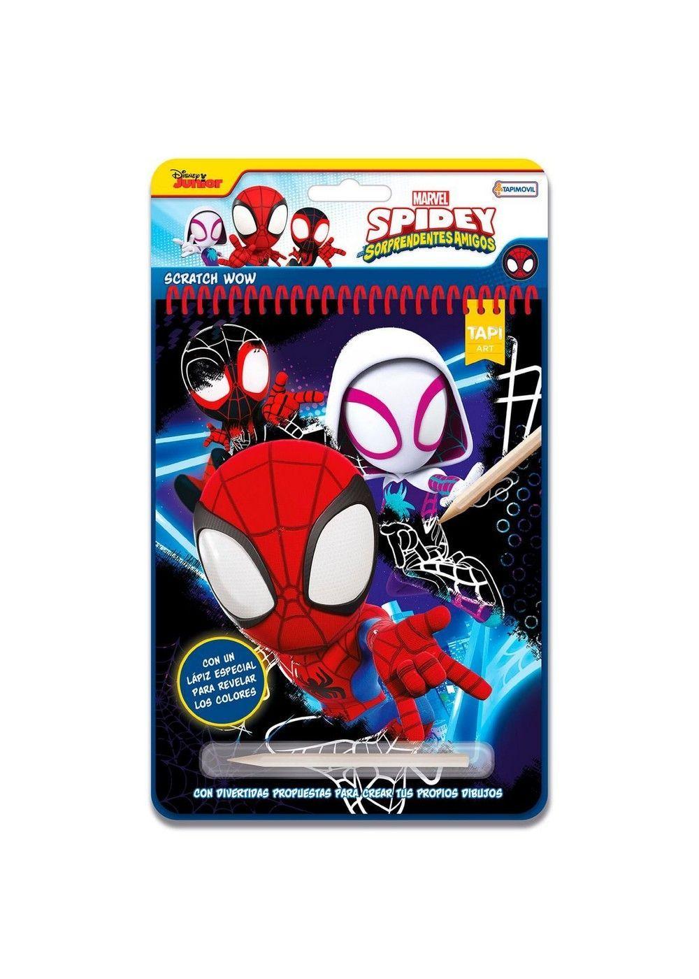 Libro con Actividades para Raspar con Lápiz – Spiderman-7