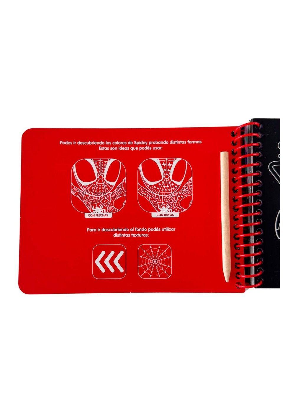 Libro con Actividades para Raspar con Lápiz – Spiderman-8