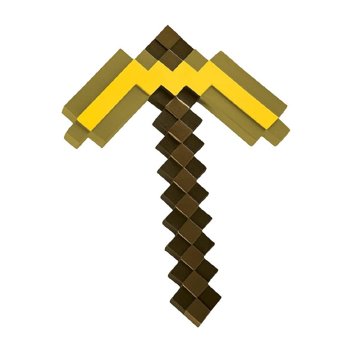 Minecraft Gold Pickaxe-4