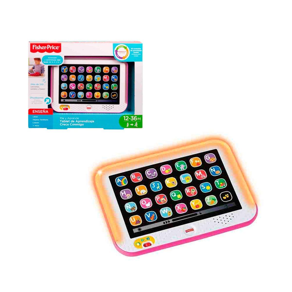 Fisher Price Tablet De Aprendizaje Crece Conmigo Rosa-0