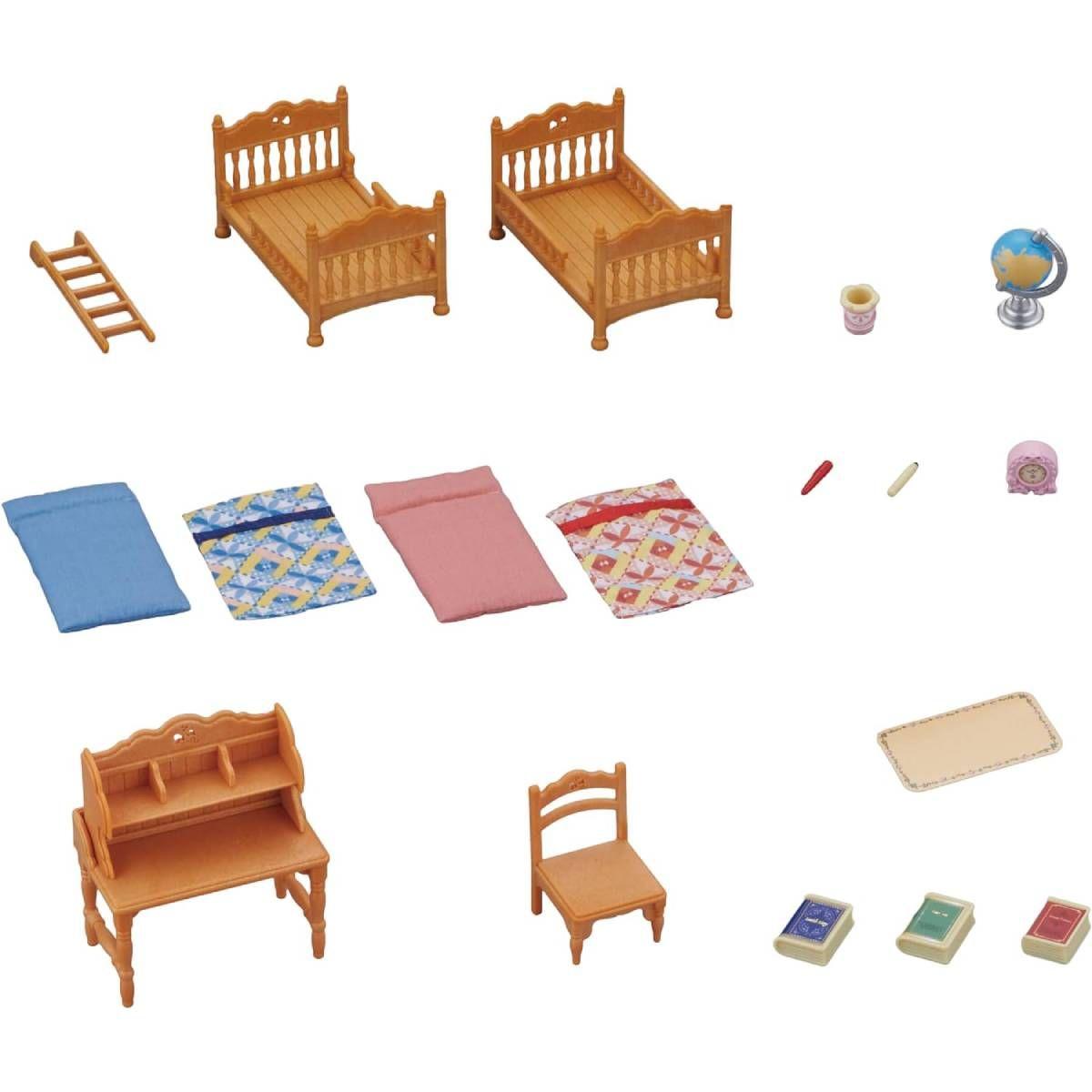 SET HABITACIÓN DE LOS NIÑOS SYLVANIAN FAMILIES-2