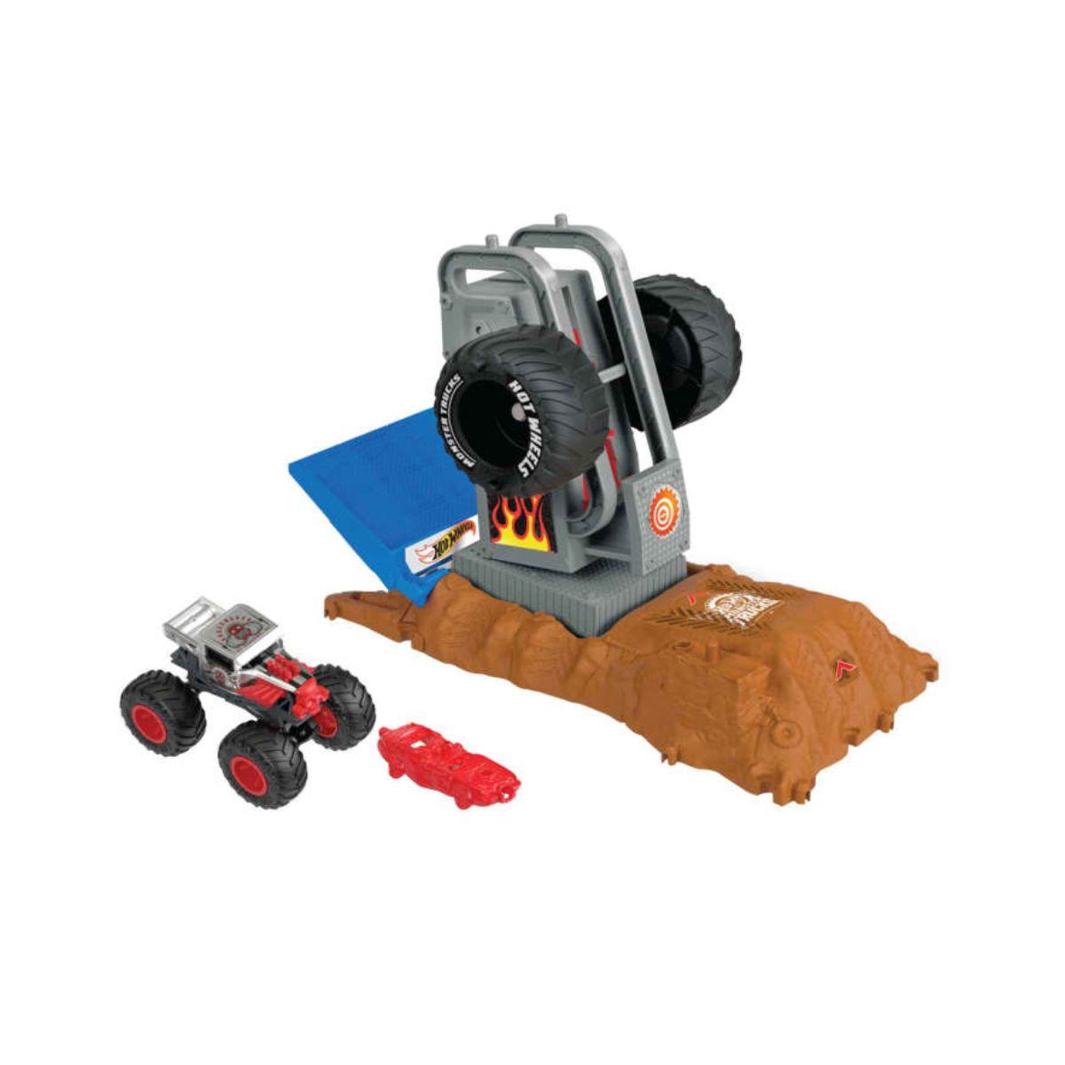 Hot Wheels Monster Trucks Arena De Demolicion - Bone Shaker-3