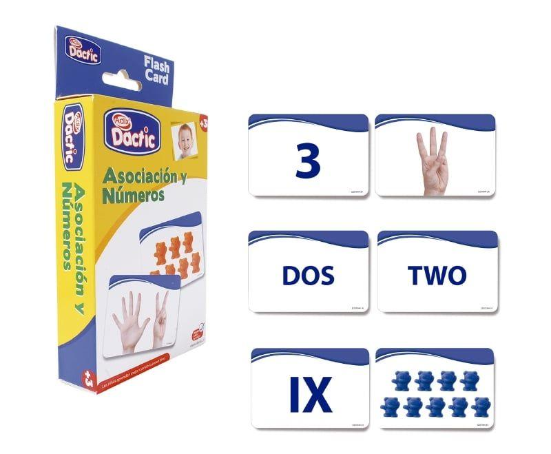 LAMINA ASOCIAR NUMERO 12X8 CM DACTIC-0