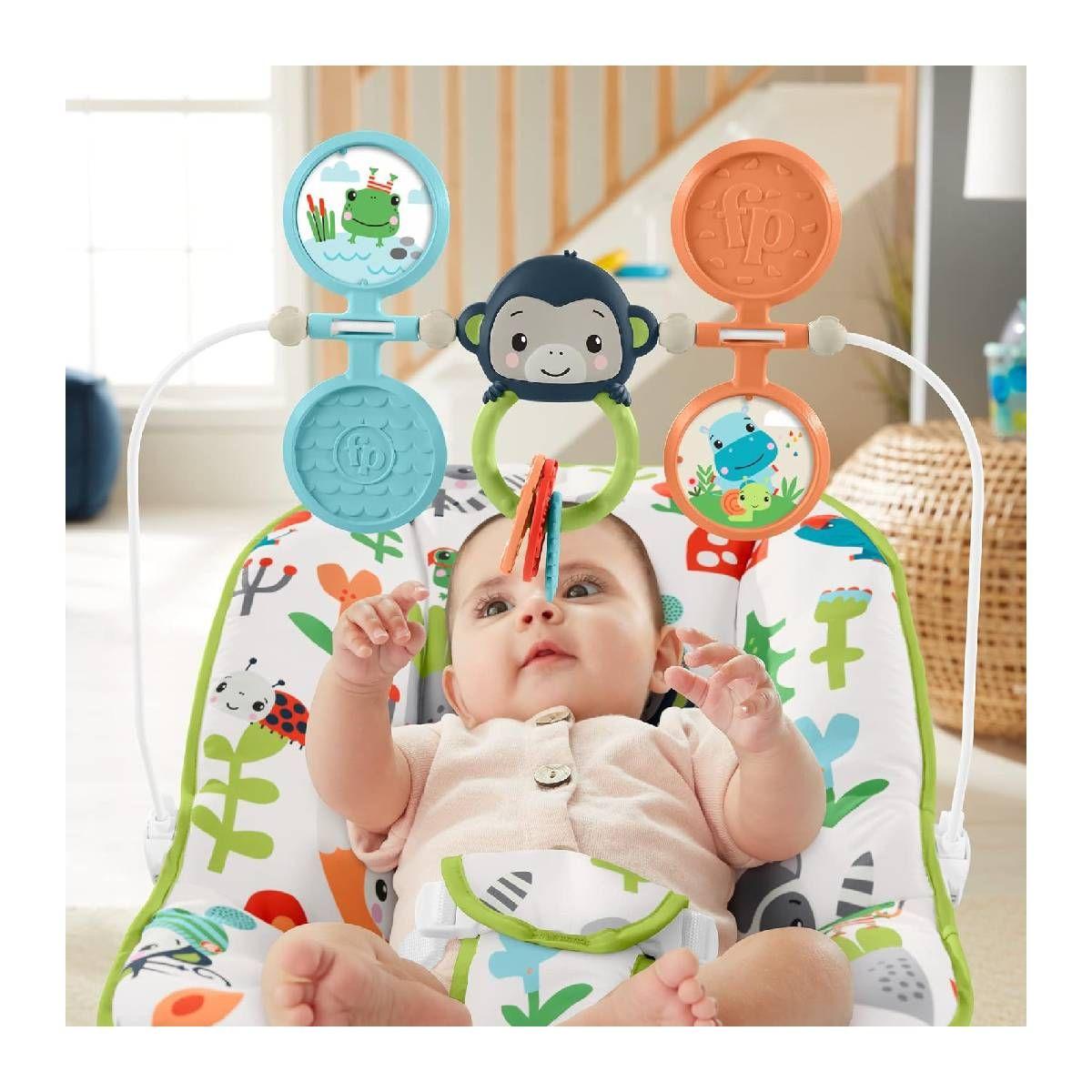 Fisher Price Silla Mecedora Amigos De La Selva Mattel-1