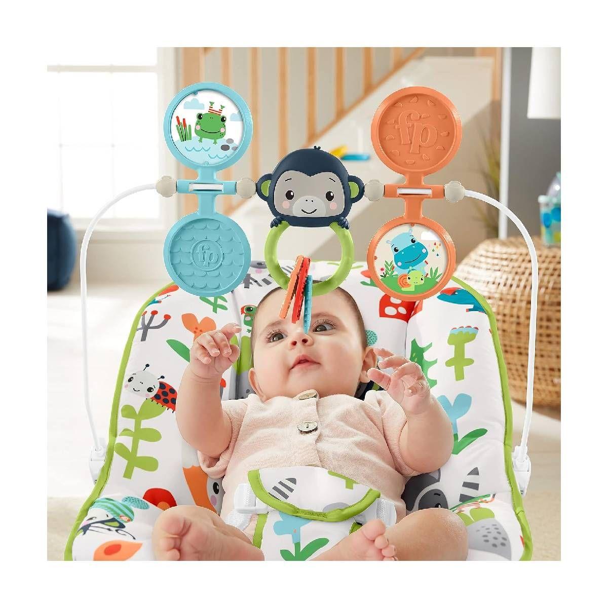 Fisher Price Silla Mecedora Amigos De La Selva Mattel-3