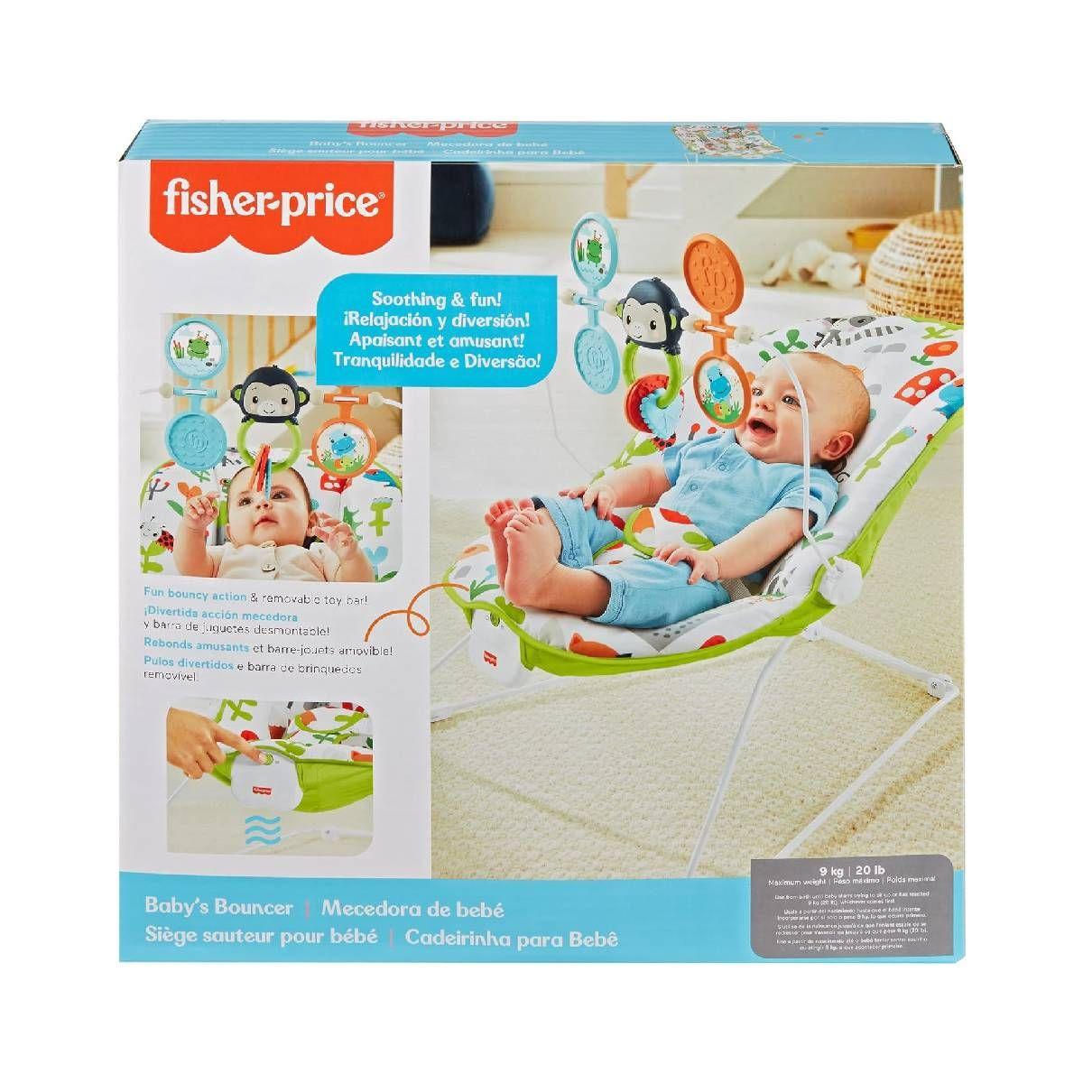 Fisher Price Silla Mecedora Amigos De La Selva Mattel-5