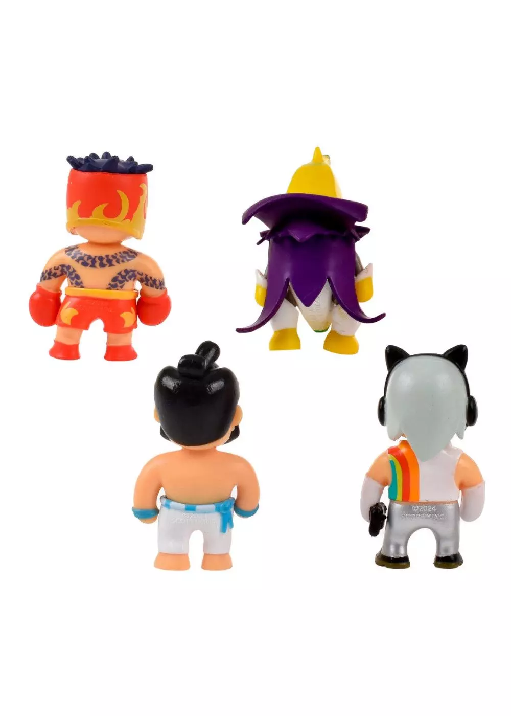 Pack De 5 Figuras 5 Cms Stumble Guys Mythic - Hot Gloves-4