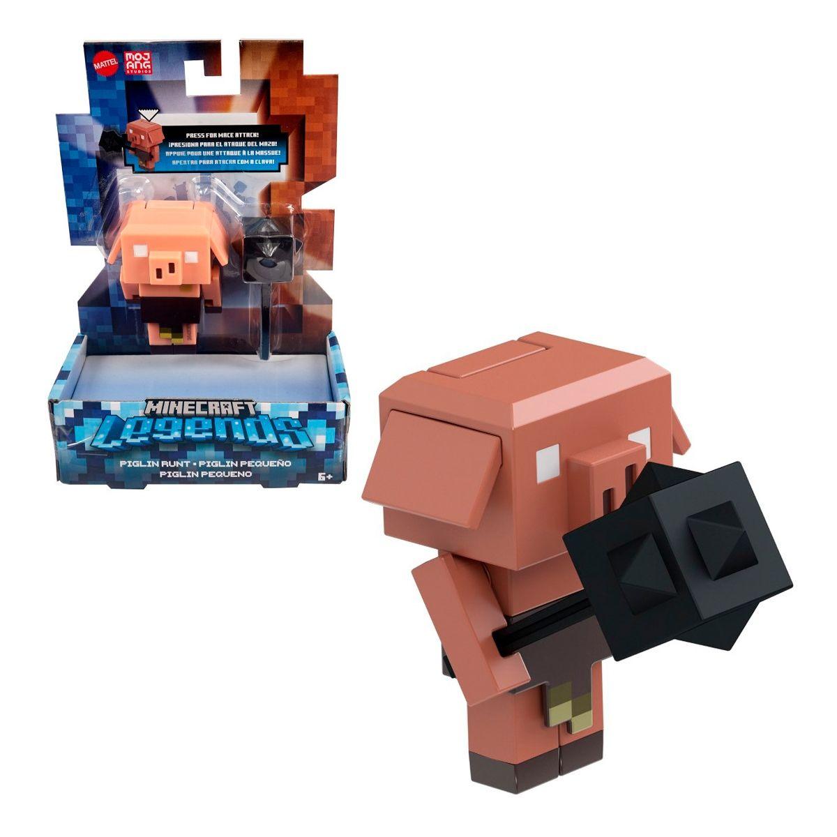 Minecraft Legends Figuras Fidget 8Cm - Piglin Pequeño-0