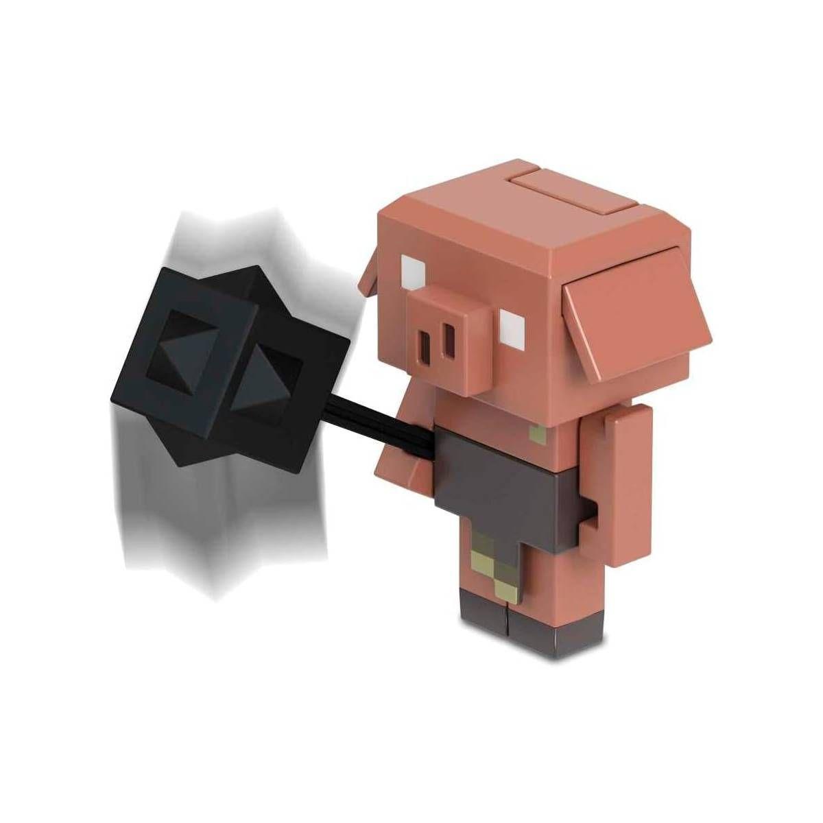 Minecraft Legends Figuras Fidget 8Cm - Piglin Pequeño-4