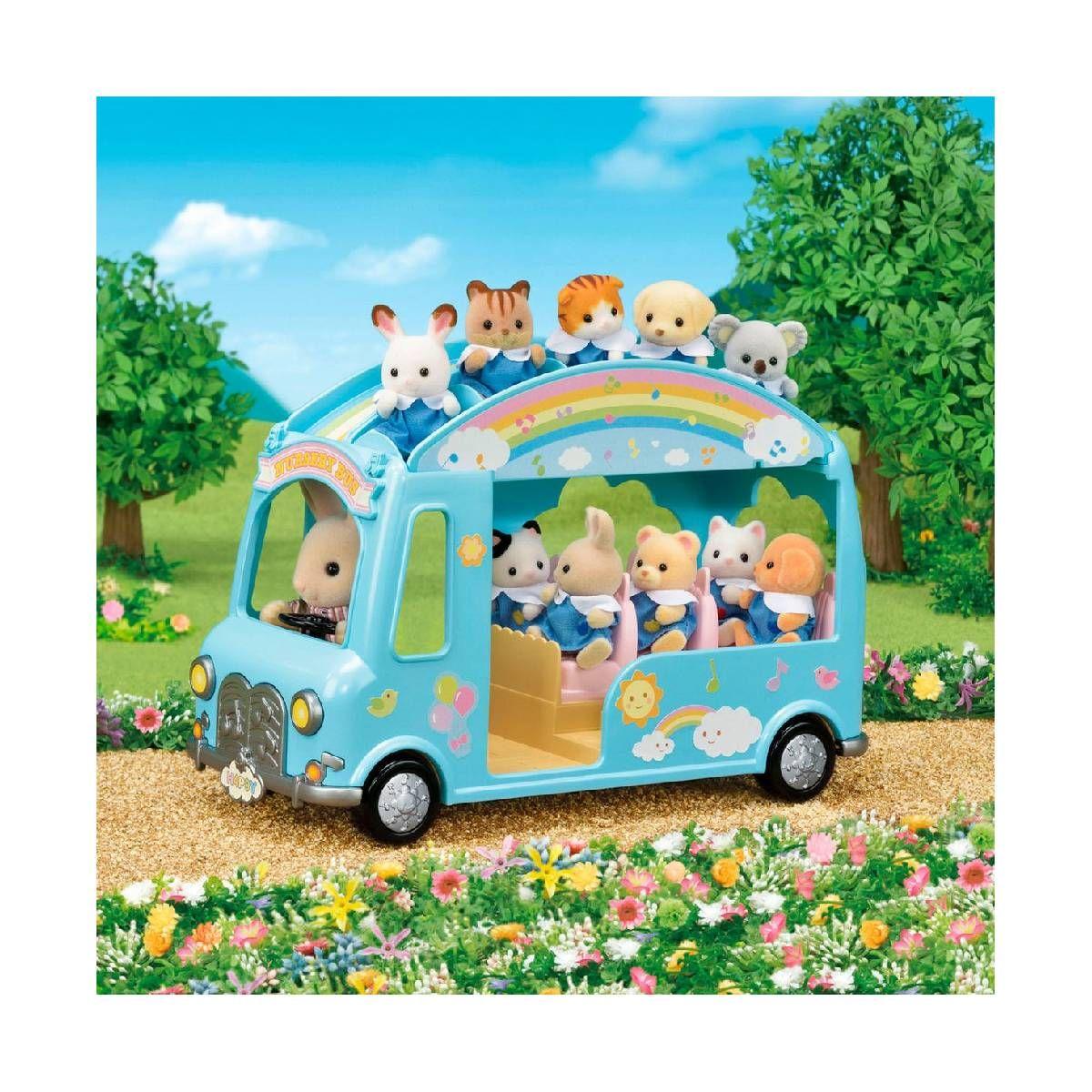 Autobus Infantil Arcoiris Sylvanian Families-1