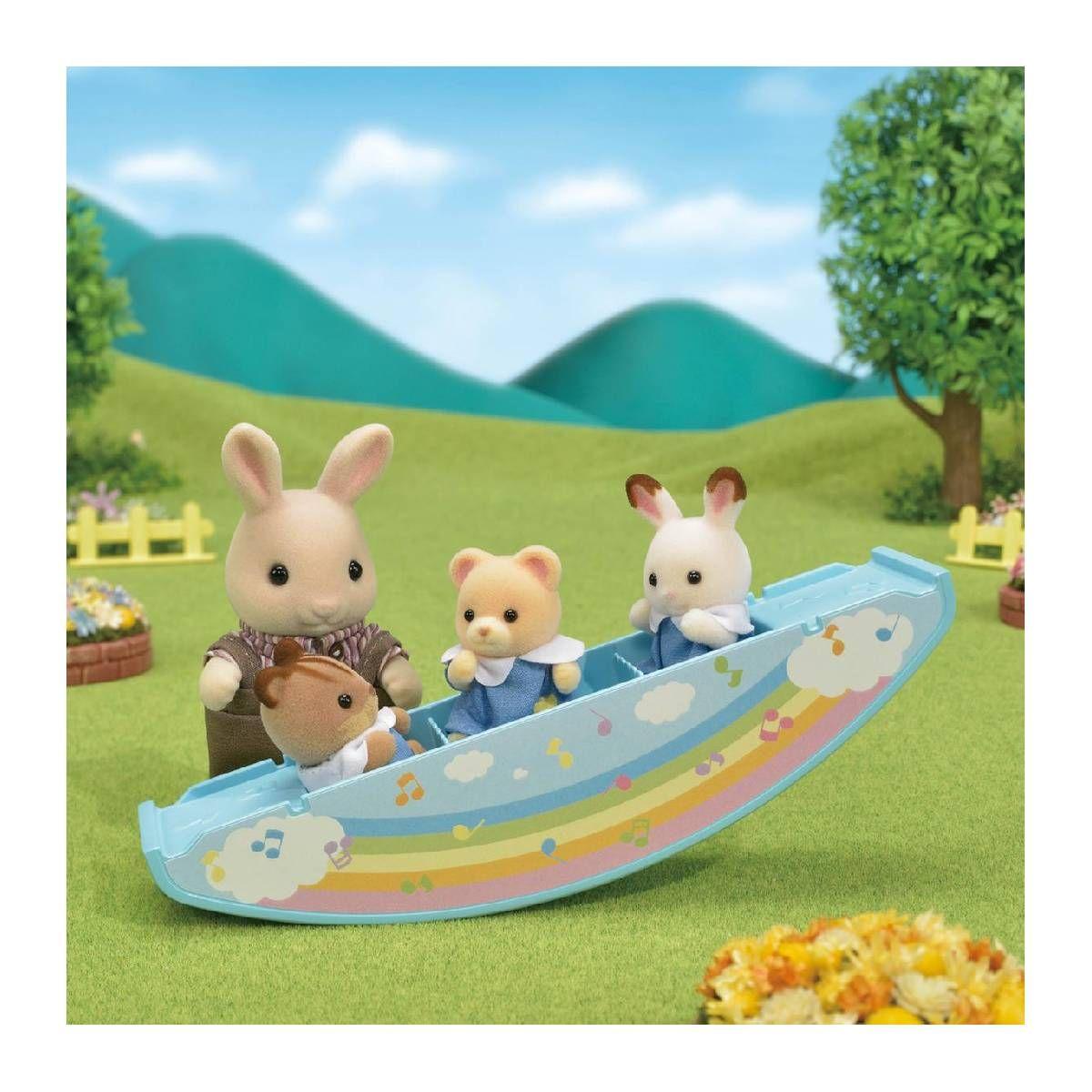 Autobus Infantil Arcoiris Sylvanian Families-3
