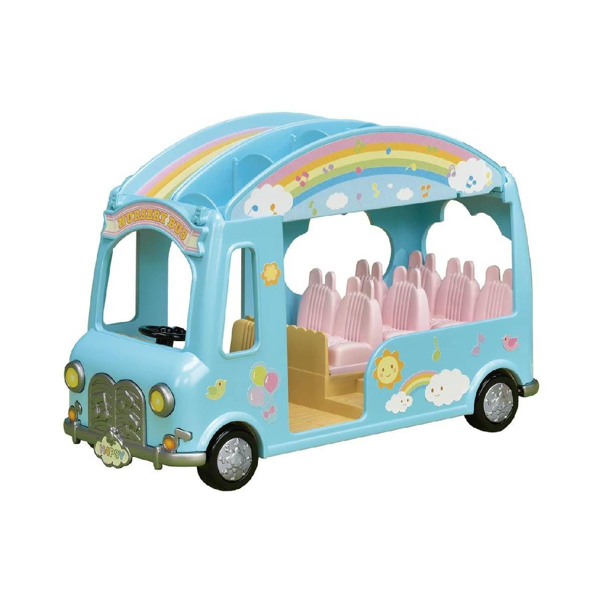 Autobus Infantil Arcoiris Sylvanian Families-6