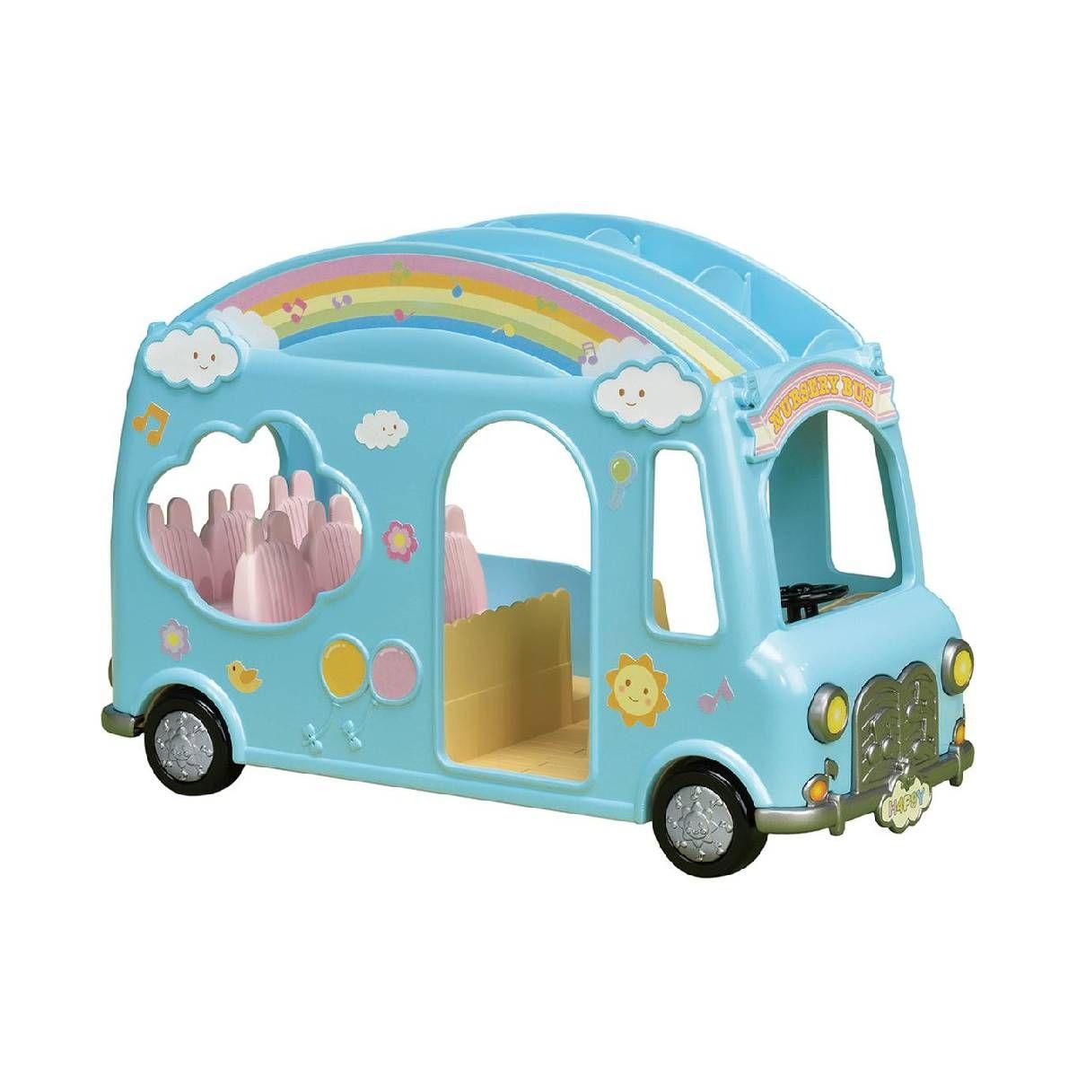 Autobus Infantil Arcoiris Sylvanian Families-7