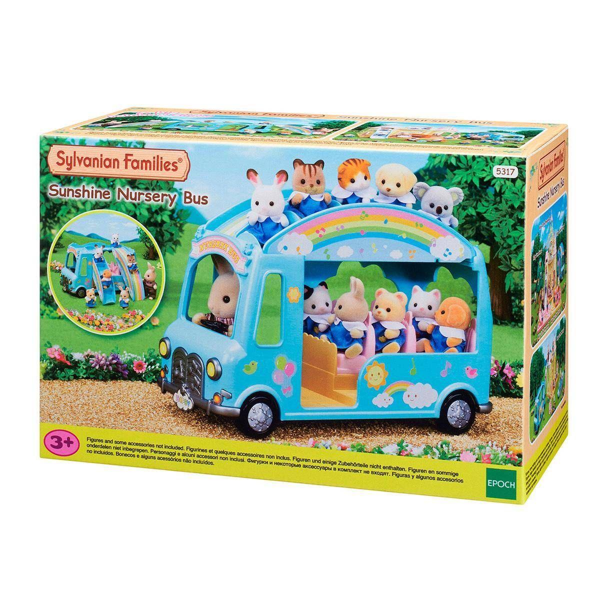 Autobus Infantil Arcoiris Sylvanian Families-8