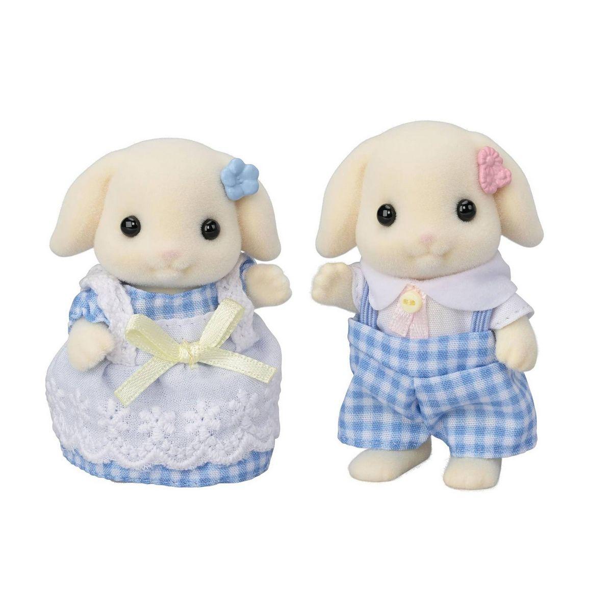 HERMANO Y HERMANA DE CONEJOS  SYLVANIAN FAMILIES-2
