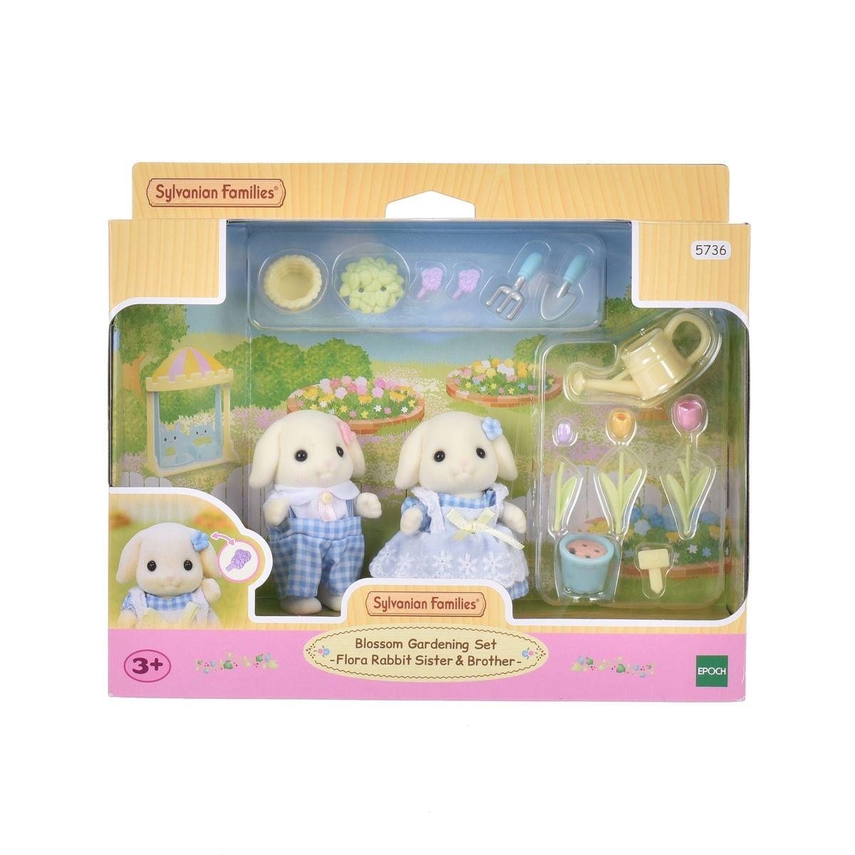 HERMANO Y HERMANA DE CONEJOS  SYLVANIAN FAMILIES-3